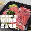 참뽈살&갈비살 | 김해포장맛집 담락참치일잔 율하혼술할때 필요한 참다랑어 고급부위 세트 후기