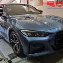 BMW 4시리즈 M440i LCI 블랙유광 컨버전 뿔미러 + 블랙 키드니 그릴 시공 이미지
