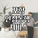 포항, 안심 동행 후기
