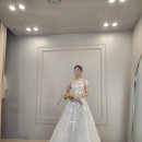 #6 천안 르네블랑 촬영가봉 - 플라워 자수 풍성 드레스