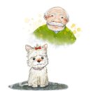 코코와 나비 이미지