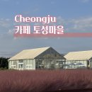 삼거마을 농로1 | 청주 핑크뮬리가 만개한 오두막 베이커리 카페 토성마을