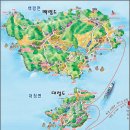 백령도 지도(인천시 옹진군) - 블랙야크 섬&산 100섬 인증지 이미지