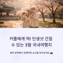 북면다방 | 커플에게 딱! 인생샷 건질 수 있는 3월 국내여행지