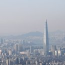 미세먼지 내려앉은 서울 시내 이미지