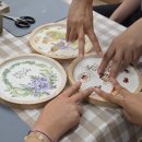 소담공방 | 안산시발달장애인평생교육센터 누림반 원형 우드트레이 냅킨아트 수업 후기, 소담아트 공방체험