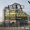 태안부동산중개사무소 | 태안3지구 대로변 코너 상가 보증금 7,000만원 월세370만원