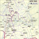 경기도 양평 삼각산 지도및 산행코스 자료 이미지