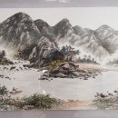 송포 서영완 실경산수도 이미지