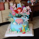 피피쿠스유치원 | 인어공주케이크,인어공주,피규어케이크,피피쿠스유치원,파티케이크,유치원케이크,어린이집케이크,피규어...