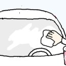 자동차유리 이미지