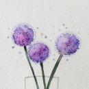 플러스펜 수채캘리 이미지