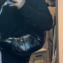 1329 | 구매 후기❣️ 르메르 스몰 크로와상 백 코티드 코튼 블랙 BG0003-LF1329-BK999