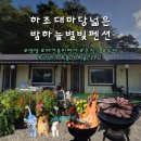 하늘마당펜션B | 하조대마당넓은밤하늘별빛펜션 101호 102호 숙박 후기 – 강아지와 함께한 힐링 여행