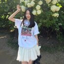 텐텐데이 탑텐 여성반팔티 여자 라운드 티셔츠 후기 ft.야구장 코디 추천