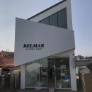 강릉 연말 꽃 선물 추천 &#39;BELMAR&#39; 철제 잔넬 아크릴 면발광 간판 / 아크릴 스카시 / 시트 커팅 시공 후기:)