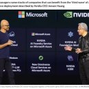 Nvidia and Microsoft CEOs say industrial companies will benefit most from AI