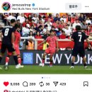 대한민국 대표팀으로 데뷔경기를 치룬 소감을 남긴 옌스 카스트로프 이미지