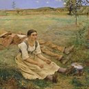 쥘 바스티엥 르파주(Jules Bastien-Lepage)의 건초 만들기(The Hay Fever) 이미지