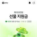 [짧생] 네이버페이 선물지원금 이미지