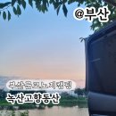 무궁화동산 족구장 화장실 | 부산근교노지캠핑 가을나들이 녹산고향동산 우중차박