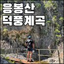 덕풍산장 | ⛰️ 응봉산 덕풍계곡 등산코스, (덕풍산장~능선~응봉산~3용소~2용소~1용소~원점회귀)