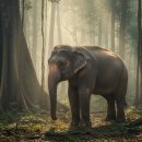 코끼리마트 | 수마트라 코끼리, 슬픈 눈을 가진 '왜소형 거인'의 진실 (다큐 후기)