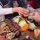 [소금깎이] 창원우대갈비맛집 들렸다가 진해벚꽃포장마차 다녀온 후기!