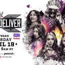 WWE STAND &amp; DELIVER 2025 최종 대진표 이미지