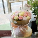 [시들지않는꽃다발] 여자친구에게 이벤트선물로 선물하기 좋은 시들지 않는 비누꽃다발 이미지