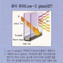 로이 코팅 유리(Low-E Coating유리, Low-Emissivity Glass) 이미지