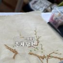 채색공필화 | [수강후기] 겨울에 눈내리는 나뭇가지위의 쌍조도, 완성까지