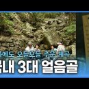 계곡 따라 여름사냥 '밀양 의성 청송얼음골' 20220729 ebs 이미지