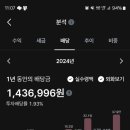2024년 11월11(50주차)투자현황(feat 1년 부업후기)