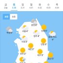 오늘의 날씨🌞☔️☃️, 2024년 3월 30일 토요일 이미지