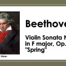 Beethoven - Violin Sonata No.5 in F Major Op.24 ‘Spring’ 이미지