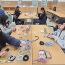 도서관에서 배우는 방향제 만들기 | 평내도서관 초등 대상 양말목 핸드폰가방 만들기 새활용 공예로 집중력 창의력 쑥쑥