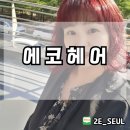 천안 신방동미용실 추천 에코헤어 손상모 빌드펌, 염색 동시시술 후기 [내돈내산]