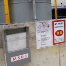 물질안전보건자료(MSDS) 게시·비치, 제출번호 기입, 소분용기 경고표지 부착방법 양식 제공 이미지