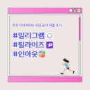 식단 관리 앱을 아시나요? - [밀리그램 / 필라이즈 / 인아웃] 비교 후기