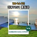 더노을 | 남해 가족여행 숙소 후기 더뷰1151 풀빌라 노을 감성 펜션