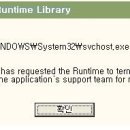 런타임 오류(Runtime Error)란? 이미지