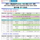 2025 SOK 국제통합스포츠 대회(International Unified Sports Games) 플로어볼 경기결과표 이미지