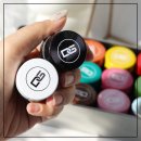예쁜 네일아트 디자인 연출에 필수 선명한 화이트 블랙네일 디젤 페인팅젤, 지니 라이너 브러쉬