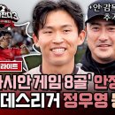 뭉쳐야 찬다 시즌3 하이라이트 아시안 게임 득점왕 안정환 덕분?분데스리거 정우영, 조기축구 '친정 팀' 뭉찬 영상 이미지