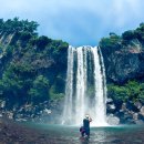 정방폭포 이미지