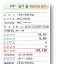 원격서비스 이용료 납부영수증 이미지