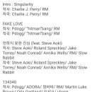 방탄소년단(BTS) 새 앨범 [LOVE YOURSELF 轉‘ 'Tear’] 참여진들 이미지