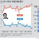 대한민국 역대 대통령 3년차 지지율 이미지