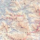 가령산-낙영산-조봉산-도명산 등산지도 모음 이미지